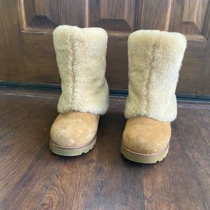 Ladies Faux Fur Ugg Boots